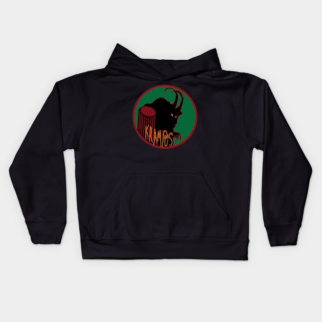 Krampus Kids Hoodie by DickinsonDesign